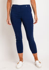 Robell Rose 09 Ankle Grazer Trousers, Indigo Blue