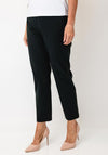 Robell Bella 09 Ankle Grazer Trousers, Dark Green
