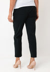 Robell Bella 09 Ankle Grazer Trousers, Dark Green