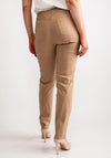Robell Bella Full Length Stretch Trousers, Sand Beige