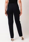 Robell Sahra Full Length Slim Fit Trouser, Navy