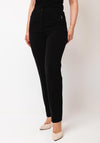 Robell Sahra Full Length Slim Fit Trouser, Black