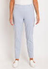 Robell Bella Full Length Stretch Trouser, Light Blue