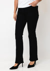 Robell Joella Bootcut Jeans, Black