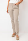 Robell Bella Slim Stretch Jeggings, Beige