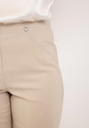 Robell Bella 04 Turn Up Shorts, Sand