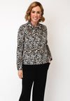 Robell Happy Animal Print Jacket, Neutral