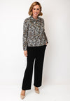 Robell Happy Animal Print Jacket, Neutral