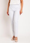 Robell Jacklyn Slim Comfort Trousers, White