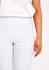 Robell Jacklyn Slim Comfort Trousers, White