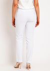 Robell Jacklyn Slim Comfort Trousers, White