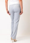 Robell Jacklyn Slim Fit Comfort Trousers, Light Grey