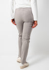 Robell Marie Full Length Slim Leg Trousers, Light Taupe