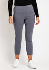 Robell Rose 09 Ankle Grazer Trousers, Slate Grey