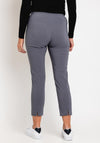 Robell Rose 09 Ankle Grazer Trousers, Slate Grey