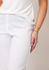 Robell Efi Cropped Leg Trousers, White