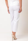 Robell Efi Cropped Leg Trousers, White