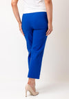 Robell Efi Cropped Leg Trousers, Blue