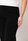 Robell Efi Cropped Leg Trousers, Black