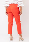 Robell Bella 09 Ankle Grazer Trousers, Orange
