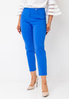 Robell Rose 09 Ankle Grazer Trousers, Bright Blue