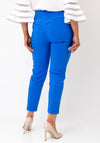 Robell Bella 09 Petite Ankle Grazer Trousers, Sky Blue