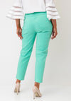 Robell Bella 09 Petite Ankle Grazer Trousers, Mint Green