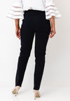 Robell Bella Full Length Stretch Trousers, Navy