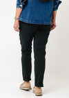 Robell Bella Stretch Slim Leg Trousers, Black