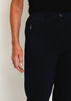 Robell Sahra Full Length Slim Fit Trouser, Navy