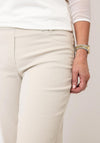 Robell Joella 09 Pull On Jeans, Beige