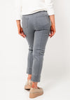 Robell Bella 09 Turn up Hem Jeans, Grey