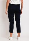 Robell Bella 09 Slim Cropped Trousers, Navy