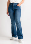 Robell Joella Flared Leg Jeans, Light Blue Denim