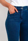 Robell Elena 09 Slim Ankle Grazer Jeans, Medium Blue