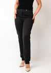 Robell Bella 78cm Straight Leg Trousers, Grey