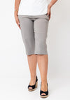 Robell Lexi 05 Knee Length Golf Shorts, Grey