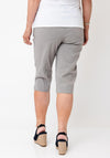 Robell Lexi 05 Knee Length Golf Shorts, Grey