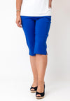 Robell Lexi 05 Knee Length Golf Shorts, Royal Blue