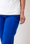 Robell Lexi 05 Knee Length Golf Shorts, Royal Blue
