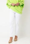 Robell Bella 09 Pull On Jeans, White