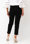 Robell Bella 09 Pull On Ankle Grazer Jeans, Black