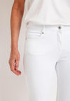 Robell Elena 09 Slim Leg Jeans, White