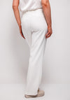 Robell Britt Wide Leg Trousers, White
