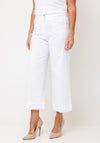 Robell Debby 09 Wide Leg Jeans, White
