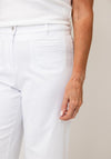Robell Debby 09 Wide Leg Jeans, White
