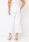 Robell Debby 09 Wide Leg Jeans, White