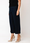 Robell Cloe Wide Leg Trousers, Navy