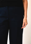 Robell Cloe Wide Leg Trousers, Navy