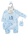 Rock A Bye Baby Boy 5 Piece Set, Blue